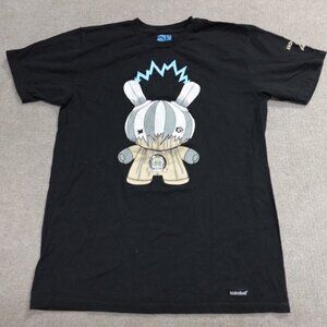 Kidrobot Shirt Medium Black Dunny Doktor Ironclad Decimator